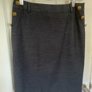 Women’s The Limited Gray Skirt. Size 0